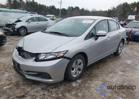 2015 Honda Civic Lx from USA, damaged, VIN 19XFB2F57FE228015